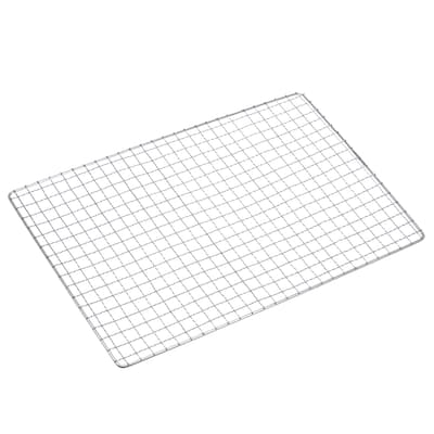 Square BBQ Grill Net 17.3"x10.2" Stainless Steel Barbecue Mesh