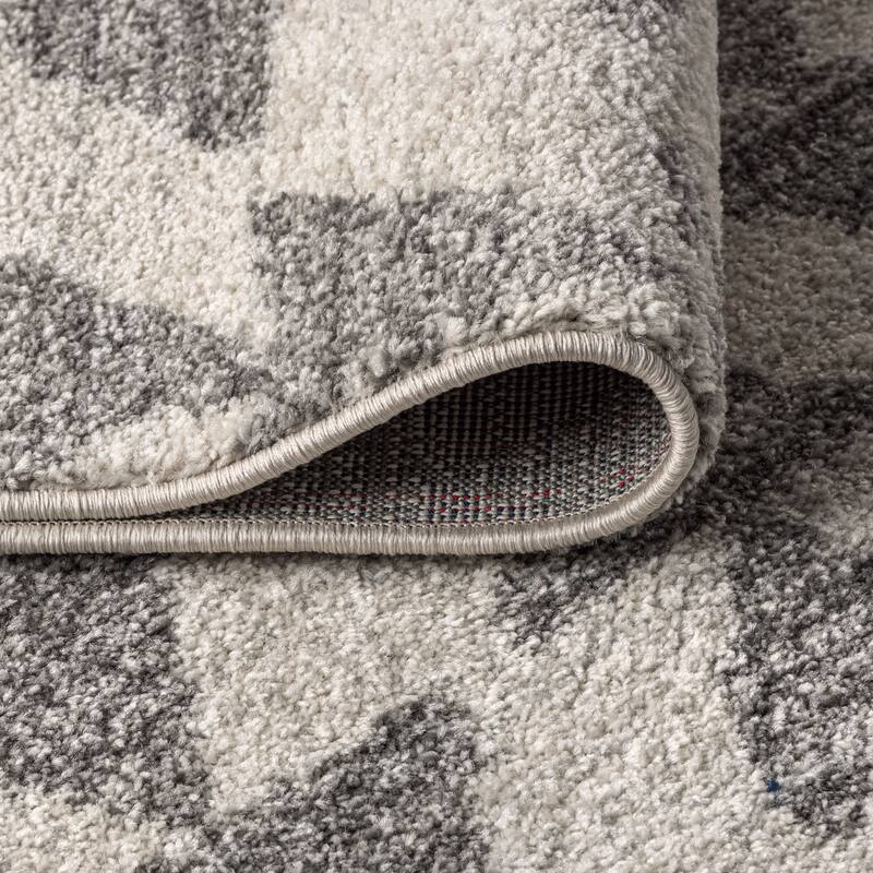 JONATHAN Y Khalil Moroccan Triangle Geometric Area Rug