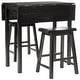 preview thumbnail 7 of 12, SAFAVIEH Graham 3-Piece Counter-Height Set Pub Table - 36" W x 36" L x 36" H