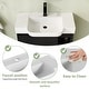 preview thumbnail 14 of 26, Jentoria 28" Bathroom Vanity with Sink, Mini FreeStanding Bathroom Vanity with Soft Close Door and Adjustable shelf