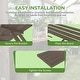 preview thumbnail 39 of 39, VEIKOUS Wooden Greenhouse Shelves, Heavy-Duty Storage Shelving for Wooden Greenhouses, 5 Available Sizes