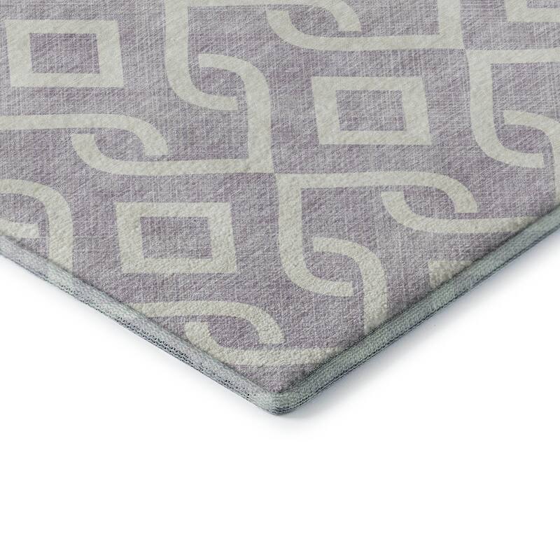 Premium Washable Super Soft Modern Medallions Mayfield Rug