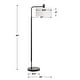 preview thumbnail 2 of 3, Uttermost Richie Black Floor Lamp