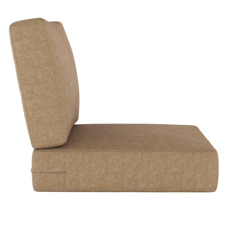 Sunbrella Outdoor Deep Seating Cushion - 25" W x 25.5" D x 5" H