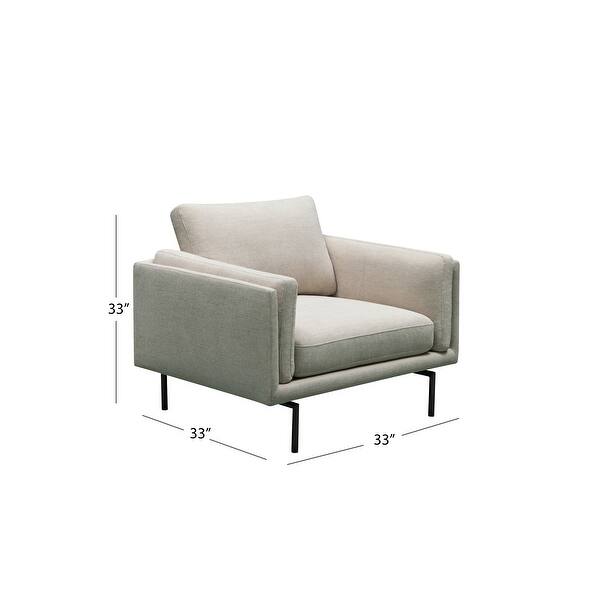 dimension image slide 1 of 6, Abbyson Aurora 3 Piece Stain-Resistant Fabric Seating Collection