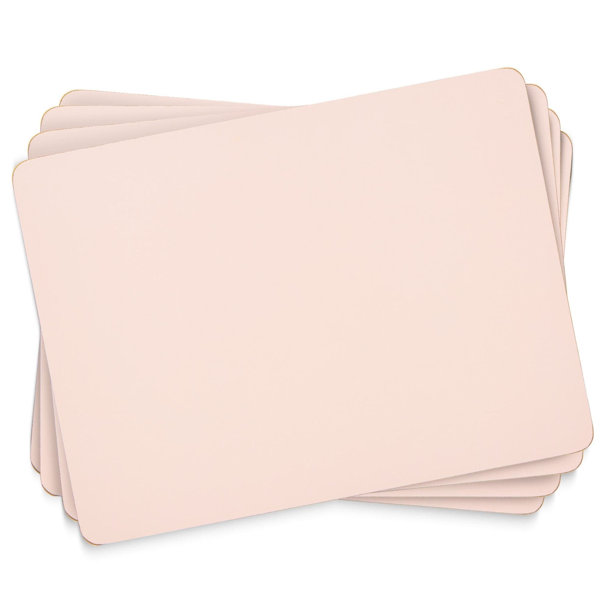 Pimpernel Set of 4 Millenial Pink Placemats - 11.7 x 15.7 in