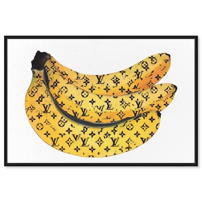 Fashion Bananas Canvas by Art Remedy