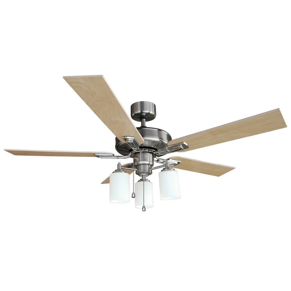 Design House Aubrey 52" 5 Blade LED Ceiling Fan with Pull Chain