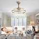 preview thumbnail 99 of 118, 20"/24"/72" Oaks Aura Cotti Low Profile Dimmable Smart Ceiling Fan with Lights 6-Speed Flush Mount Modern Remote