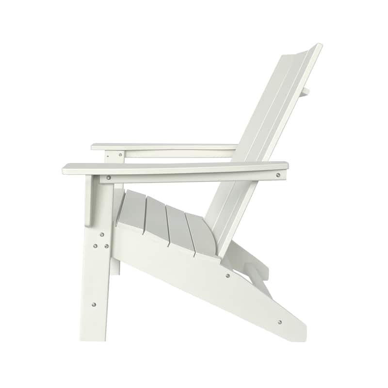 Marina All Weather Poly Lumber Outdoor Modern Adirondack Chair