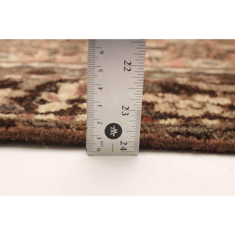 ECARPETGALLERY Hand-knotted Andelz Copper Wool Rug - 3'6 x 9'6