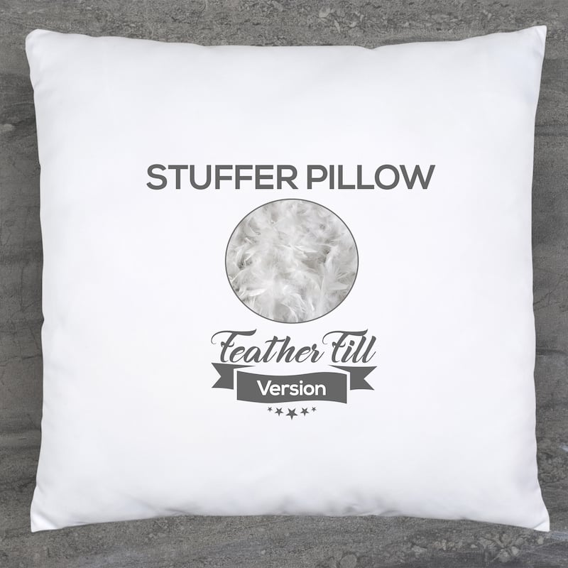18x18 2-tone Fabulous Fake Fur Throw Pillow Grey Arctic Wolf, 1 PCS