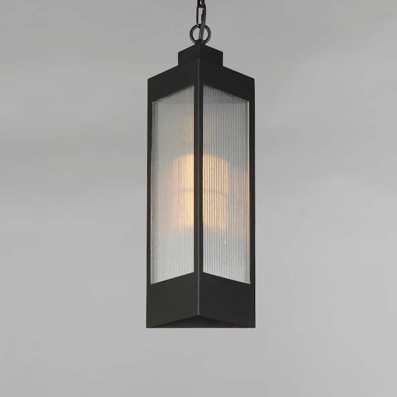 Maxim 30764CR Triform 8" Wide Outdoor Mini Pendant