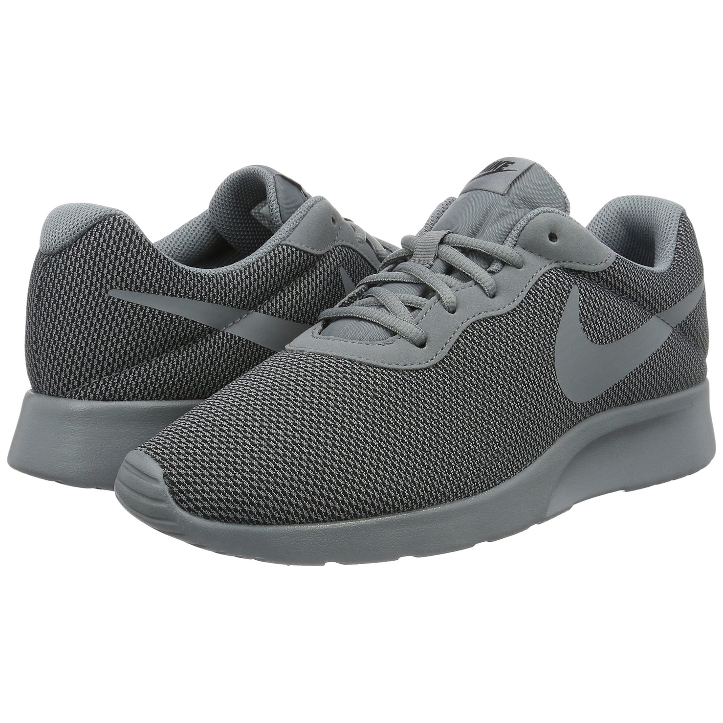 nike black gray shoes