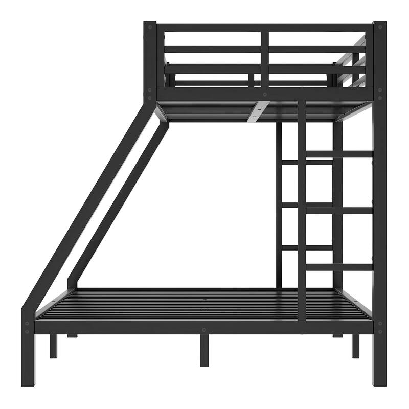 Metal Twin XL over Queen Bunk Bed for Teens and Adults