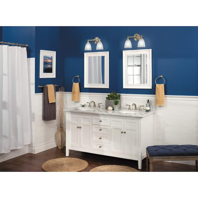 Moen TV6620 Brantford 1.2 GPM Widespread Bathroom Faucet with Rough-in