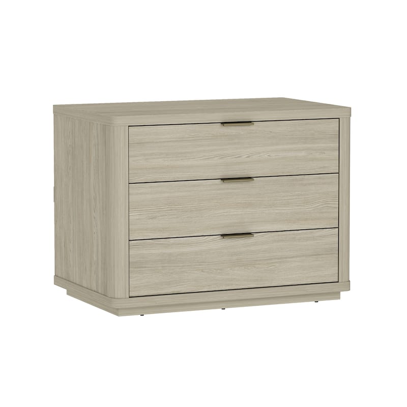 Manhattan Comfort Evelyn 32" Nightstand (3-Drawer)