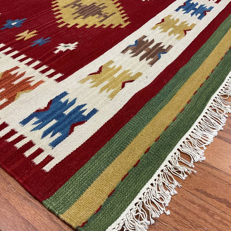 HERAT ORIENTAL Handmade Flat-weave Wool Kilim Collection