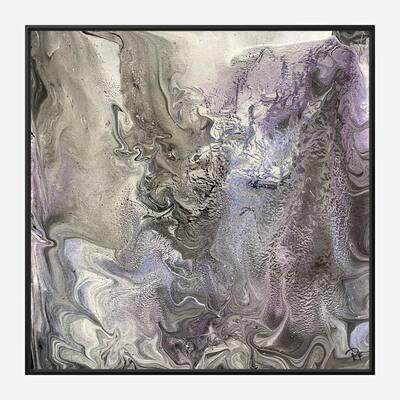 Mountain Fog by Rachel Farmer - Framed Gallery Wrapped Canvas Print
