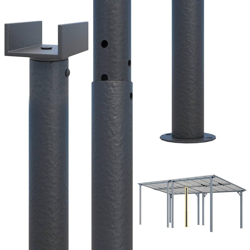 AECOJOY Wall Mounted Gazebos Pergola Gazebo Awnings for Backyard