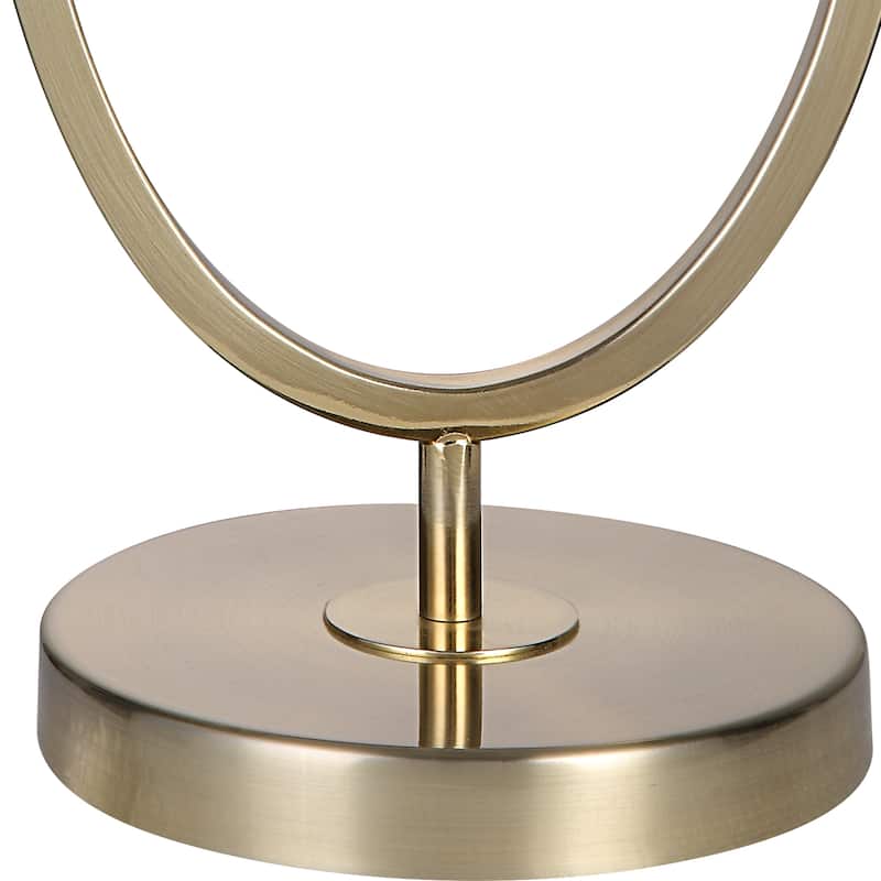 Golden Brass Metal 1-light Table Lamp