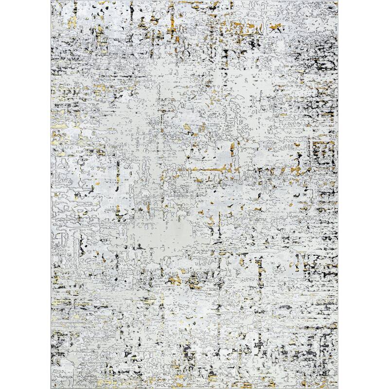 Antiquity Industrial Abstract Indoor Area Rug