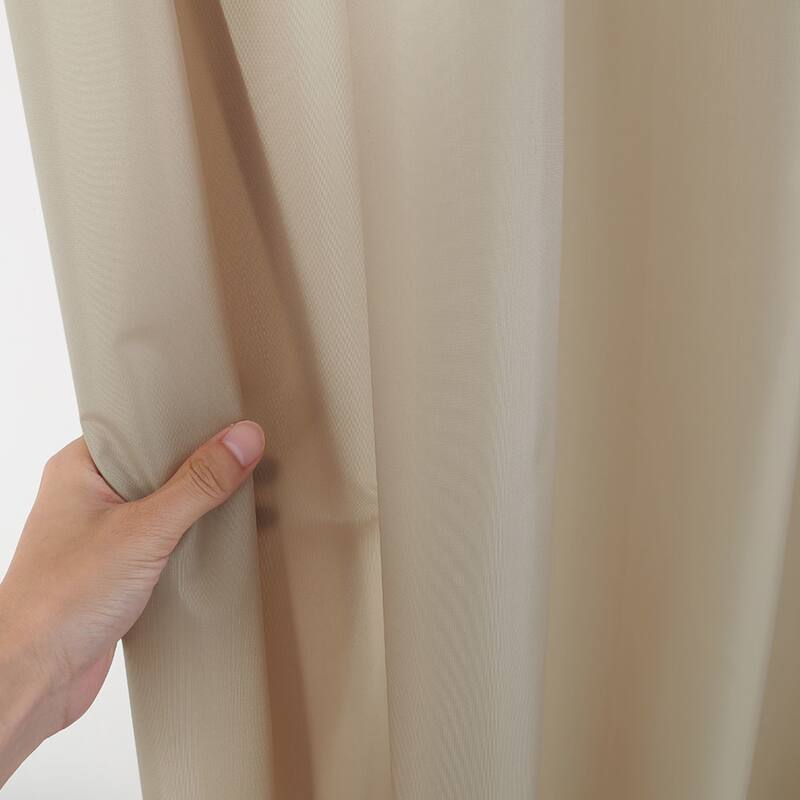Waterproof Fabric Shower Curtain Liner with Magnets