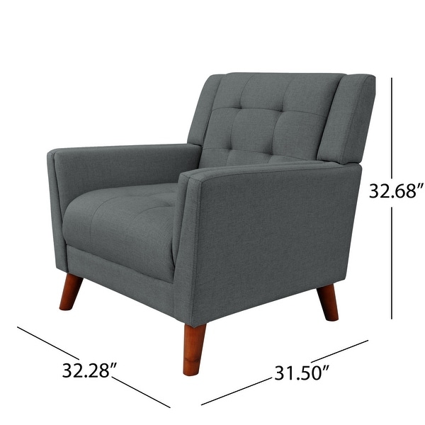 Candace Mid-century Modern Armchair by Christopher Knight Home