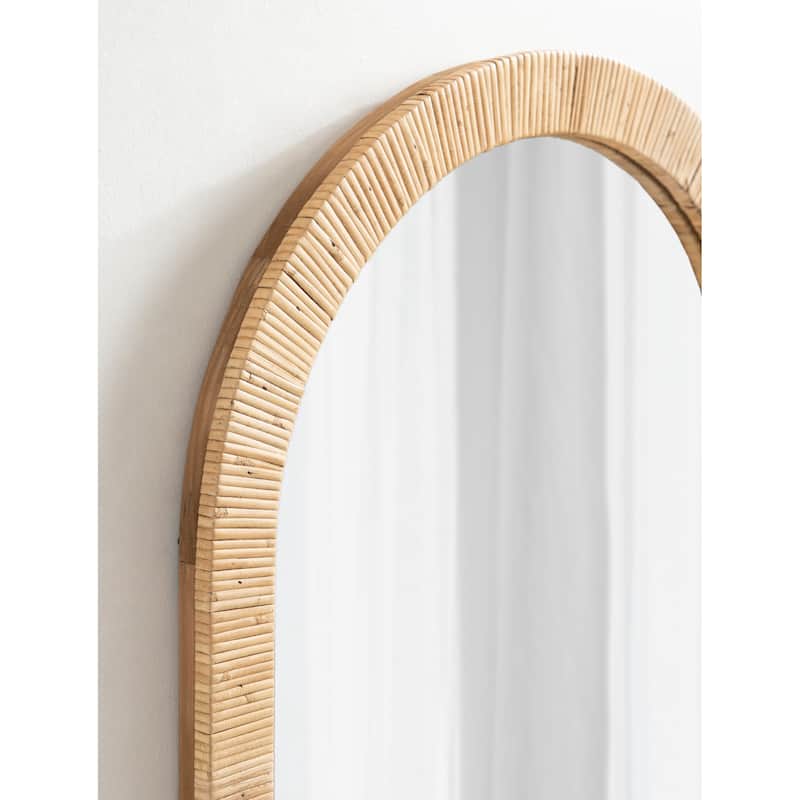 Kate and Laurel Rahfy Arch Framed Wall Mirror