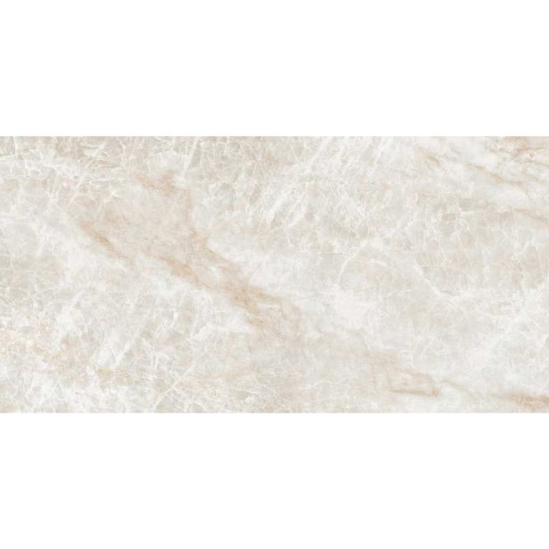 Galleria White Semi-Polished Porcelain Tile - Floor, Wall - Large Format