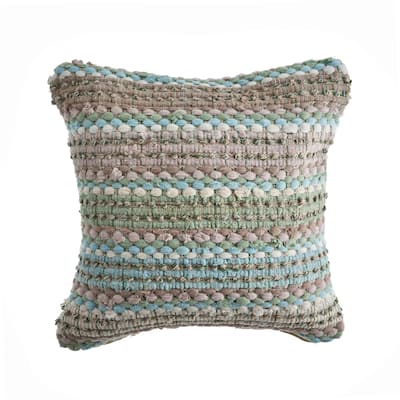 Sevita Verdant Weave Throw Pillow