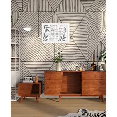 TrendyDecor4U Contemporary "The Crazy is Real" Framed Print Wall Art