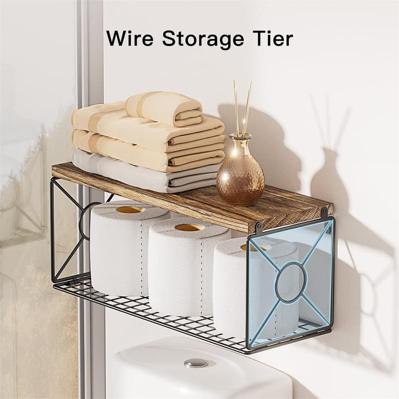 Bathroom Shelves Over Toilet - 15.75"D x 5.91"W x 1.2"H