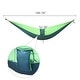 preview thumbnail 11 of 9, Beautiful and Comfortable Parachute Fabric Double Hammock - N/A