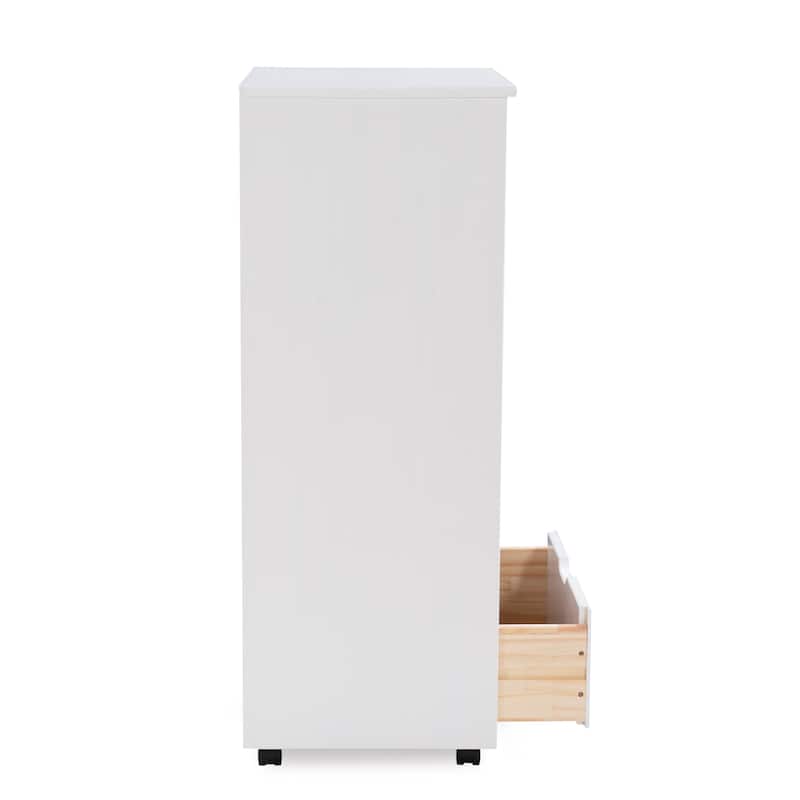 Bridgton Tall Storage Roll Cart