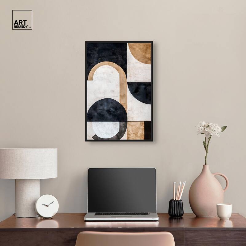 Arching Forms I Canvas by Art Remedy