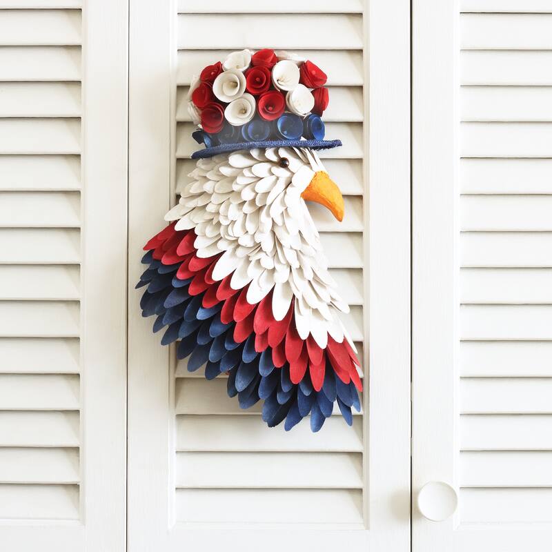 14" American Eagle Wall Décor by National Tree Company - 14 in
