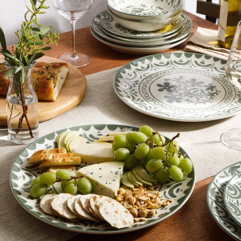 Bloomhouse - 2-Time Oprah's Favorite Things Valencia Flor 2 Piece 13" Serving Platter Set