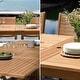 preview thumbnail 5 of 20, Amazonia Myers FSC Certified Wood 11pc Outdoor Dining Patio Set