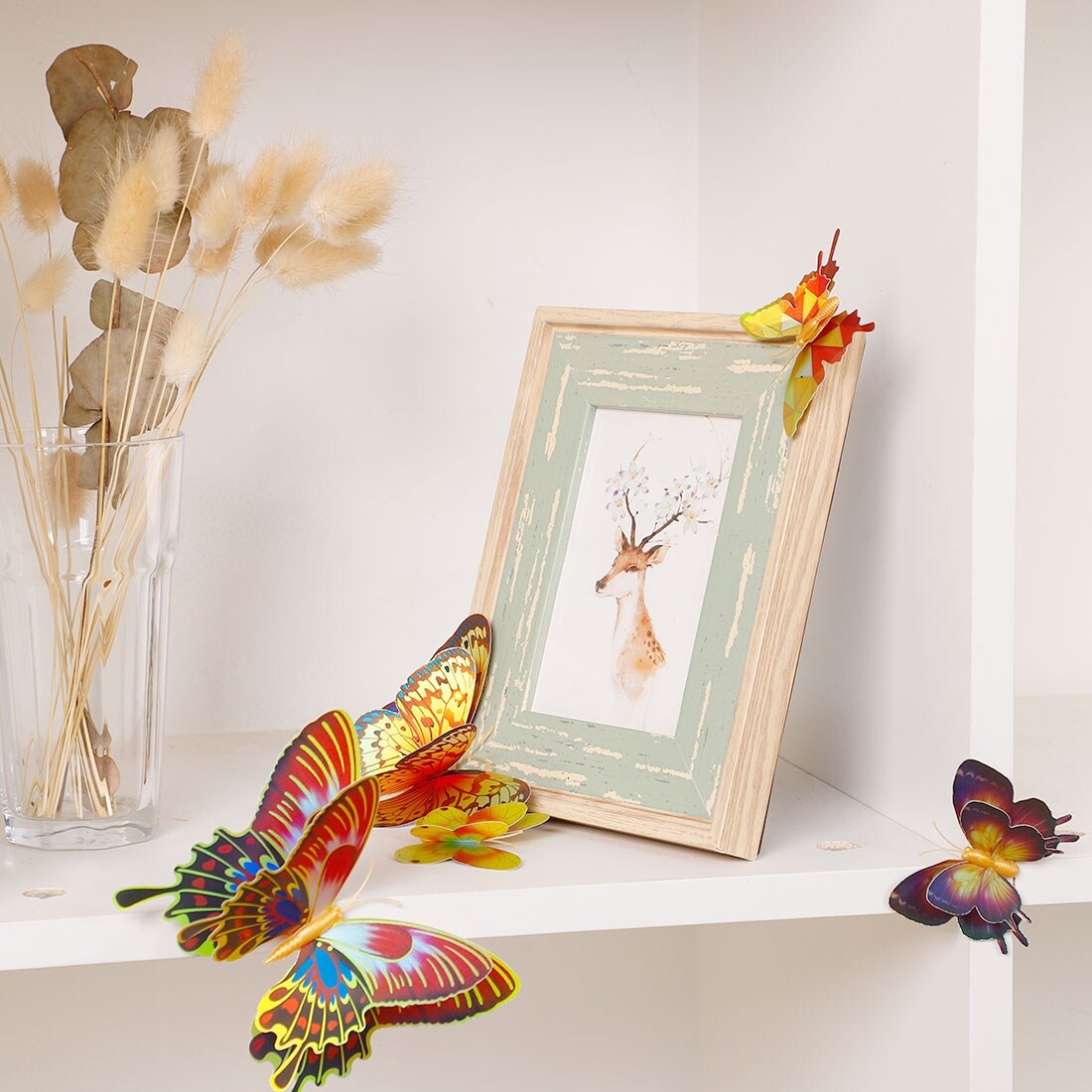 Shop 12pcs 3d Butterfly Wall Sticker Decal Sticker For Wedding