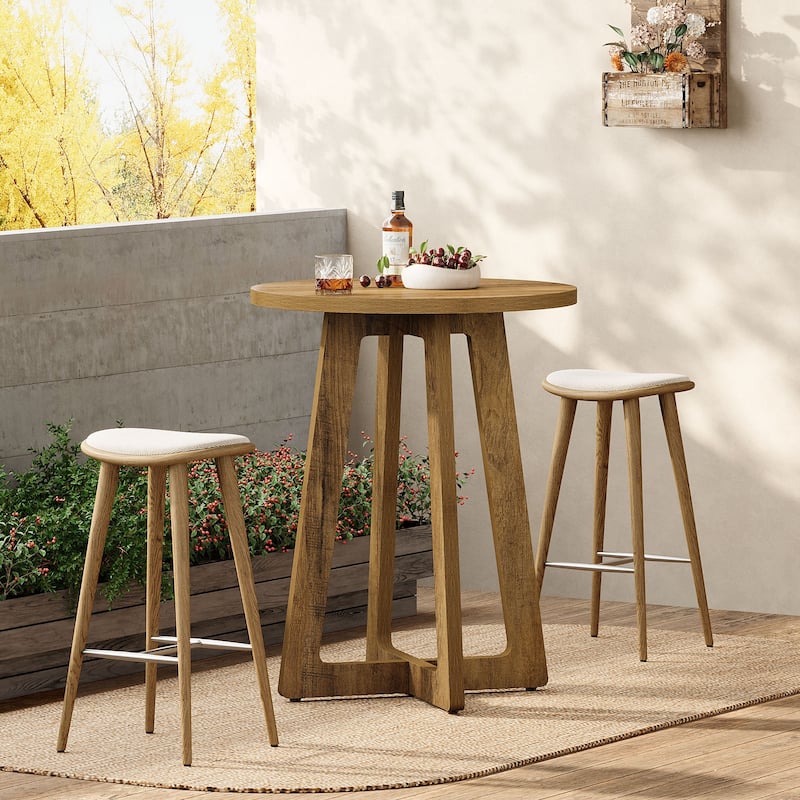 Round Bar Table, 40.15" Bar Height (Only Table)