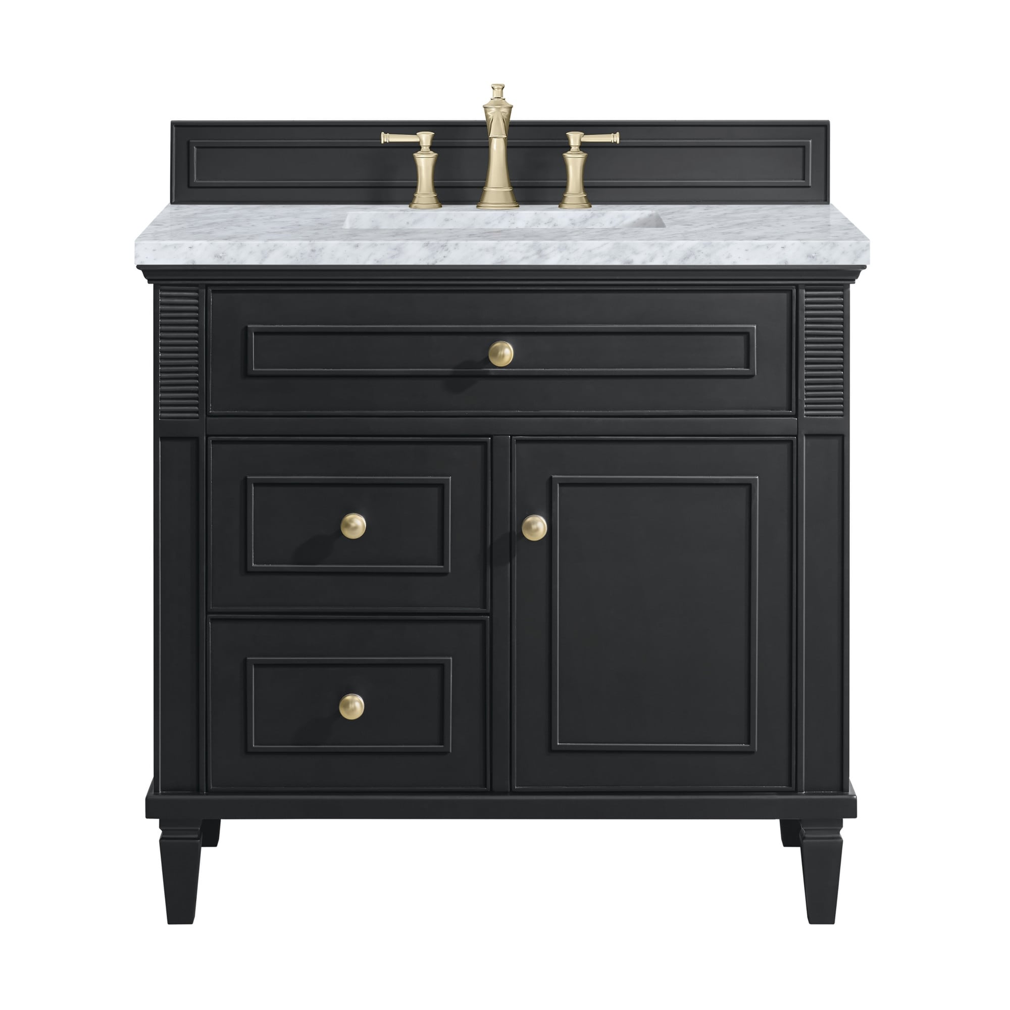 James Martin Vanities 424-V36-3CAR Lorelai 36" Single Basin Wood