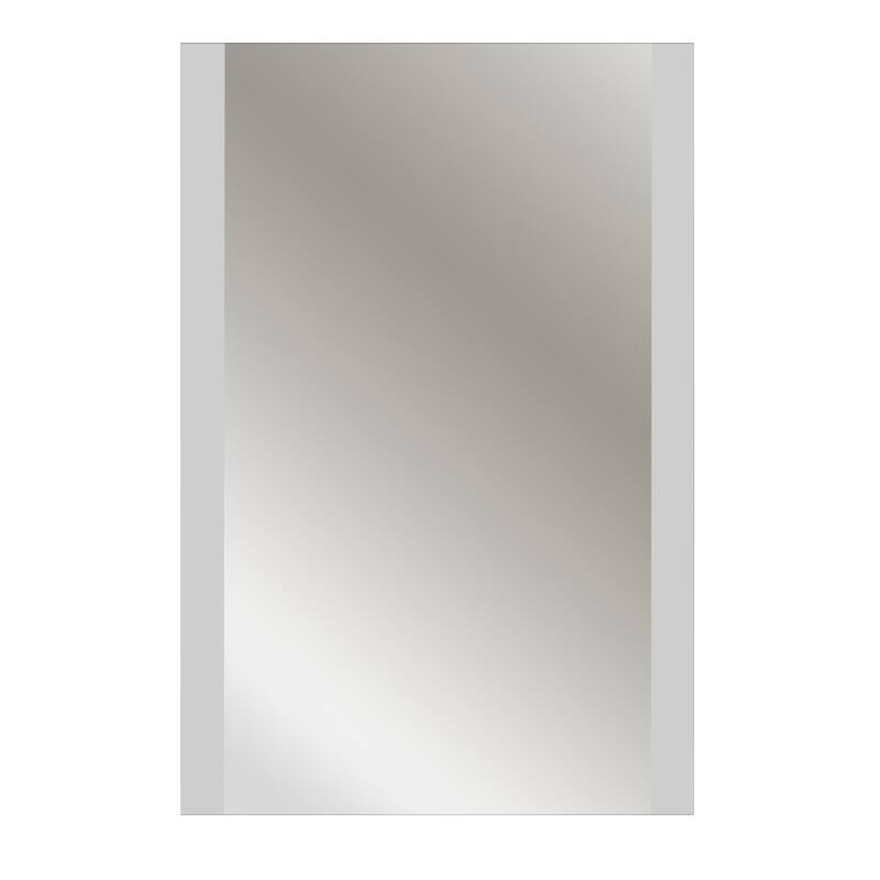American Furniture Classics Model Sidelit Mirror with Frosting on Left and Right Sides
