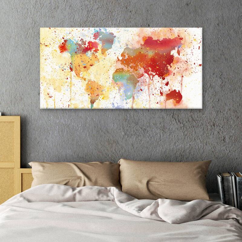 Traveled the World by Nan Canvas Art Print