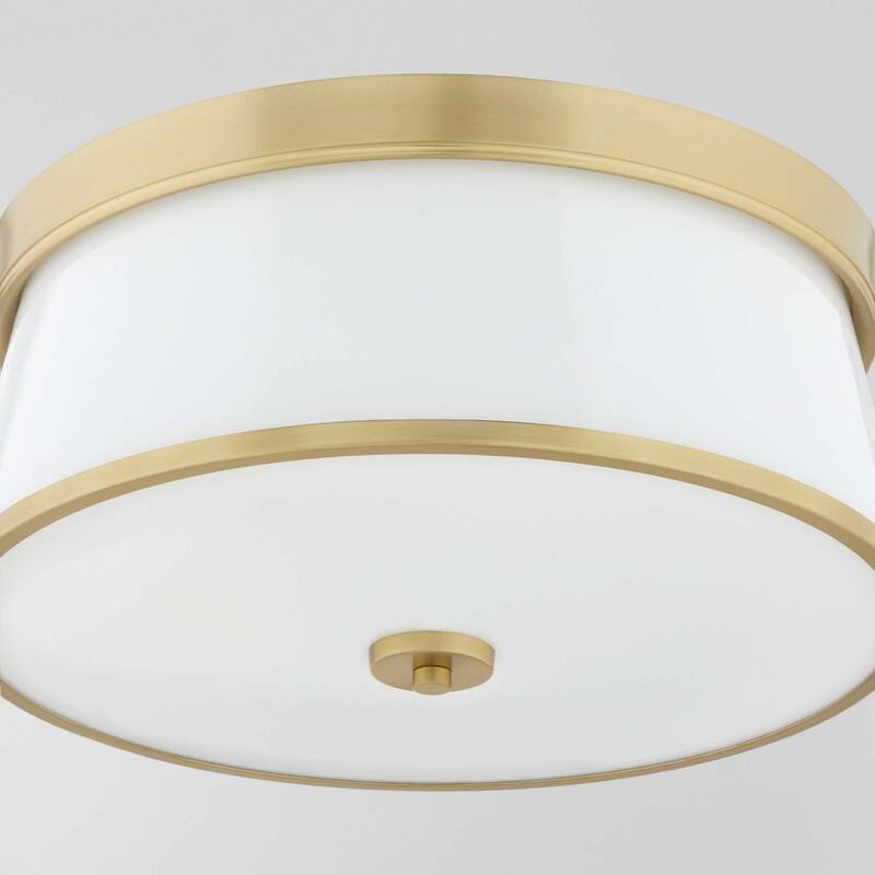 Quorum International 3203-16 Wallinger 3 Light 16" Wide Flush Mount