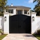 preview thumbnail 5 of 20, 2-pack 1-light/2-light Metal Outdoor Wall Sconce Weather-resistant Large - Black