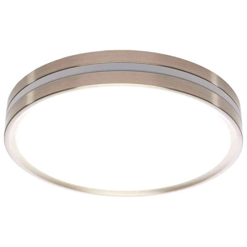 11 Inch Surface Mount with Night Light 5 CCT Selectable Brushed Nickel Finish - Brushed Nickel