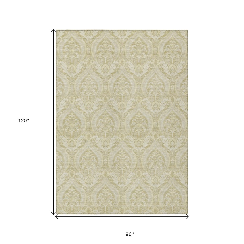 Almit Lush Floral Weather Resistant Versatile Elegance Outdoor Rug