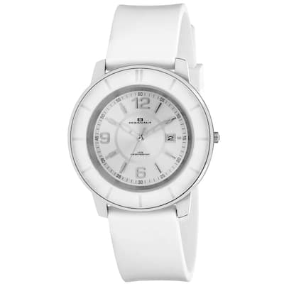 Oceanaut Women's Satin Silver Dial Watch - OC0810 - 6 (36)