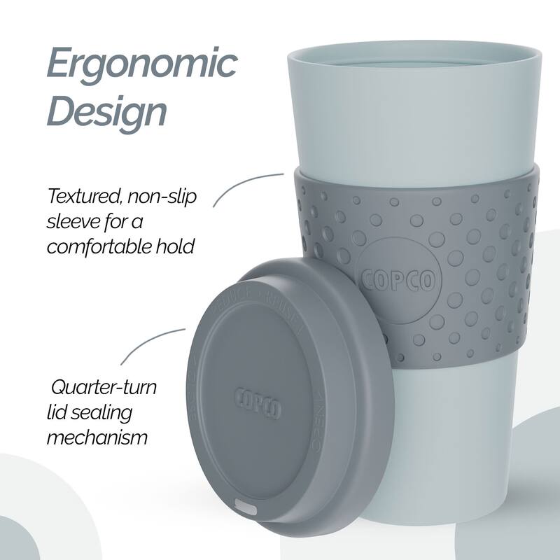 Copco Acadia To Go 16 oz Travel Mug Set of 2 - 16 oz